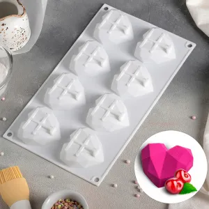 Форма силиконовая Сердца. Геометрия